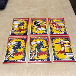 Crunch Crew 1990 Score Football Cards